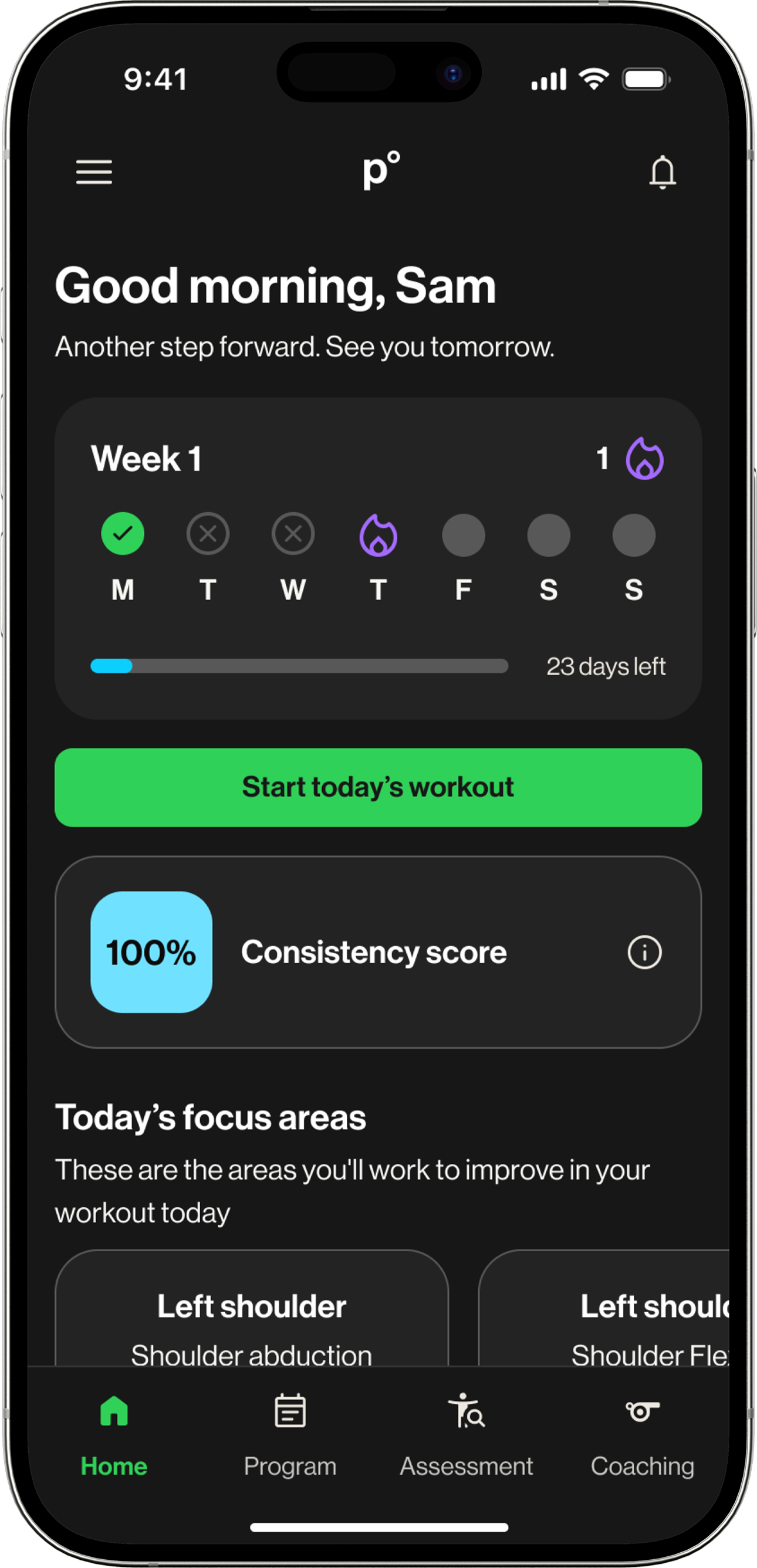 After: Athletes land on streak and progress first